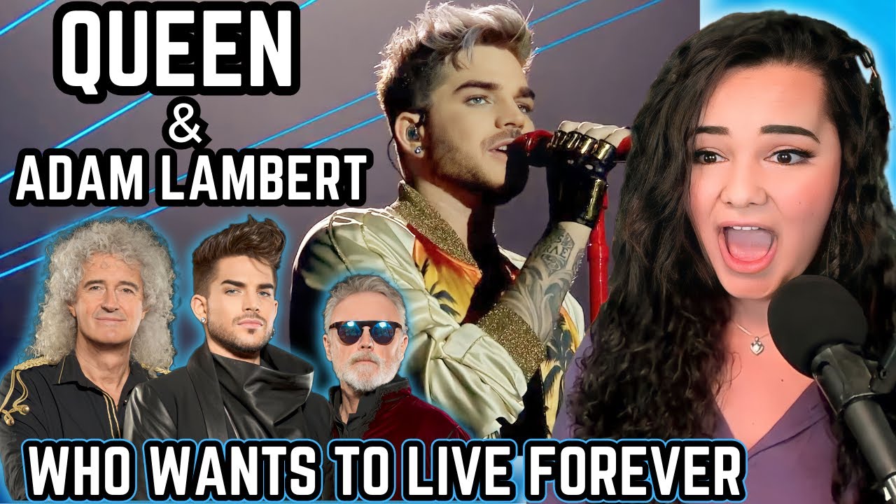 Queen + Adam Lambert - Who Wants To Live Forever | Opera Singer Reacts