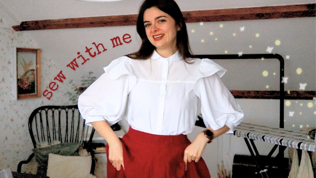 It's Flamboyant And I Love It 🧵 Sewing An Edwardian Blouse
