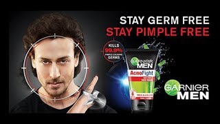 Garnier Men AcnoFight Anti Pimple Face Wash TVC ft. Tiger Shroff screenshot 1