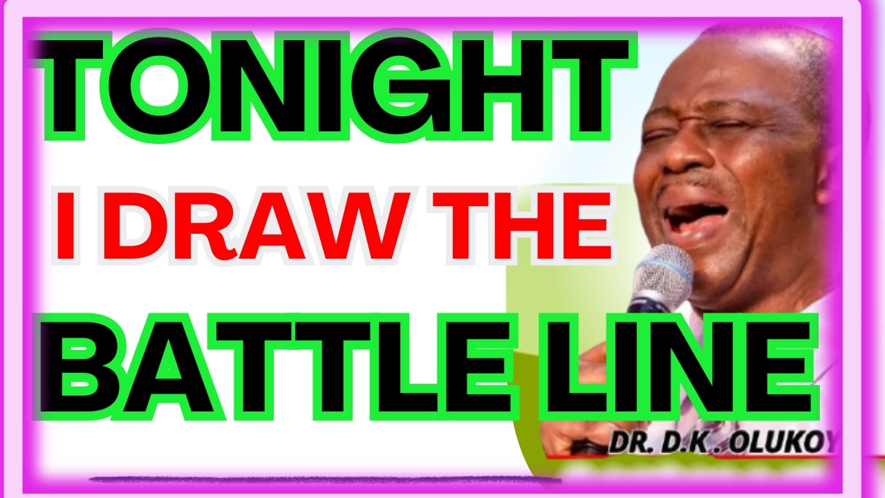 TONIGHT I DRAW THE BATTLE LINE