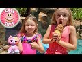 Opening Cool Cats Ice Cream Flip Plush Toys!