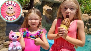 Opening Cool Cats Ice Cream Flip Plush Toys!