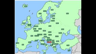Finding the Countries of Europe without Borders.