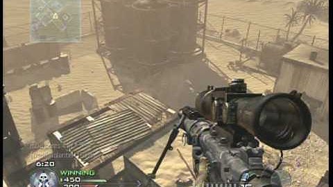 Mod conts vs. Violent m16 pro in 1v1 snipers mw2