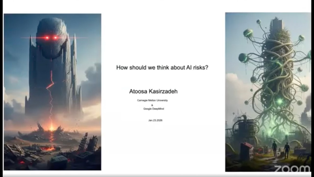 Lunchtime Talk – Atoosa Kasirzadeh 1/23/26