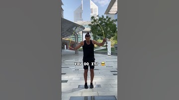 SWITCH CROSS! 😎 #jumprope #skippingrope #skipping #skipper #jumpropeskills #jumpropeworkout