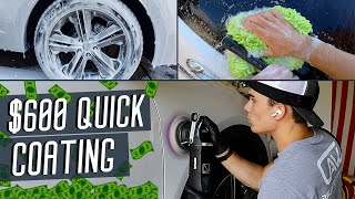 The Simplest & Most Profitable Ceramic Coating Application | $600/6 Hours