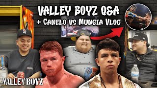 VALLEY BOYZ Q&A + CANELO VS MUNGIA VLOG!