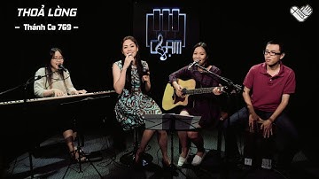 VHOPE | Thánh Ca 769: Thỏa Lòng - Nenita, Naomi & Thanh Trúc | CHẠM - Live Acoustic