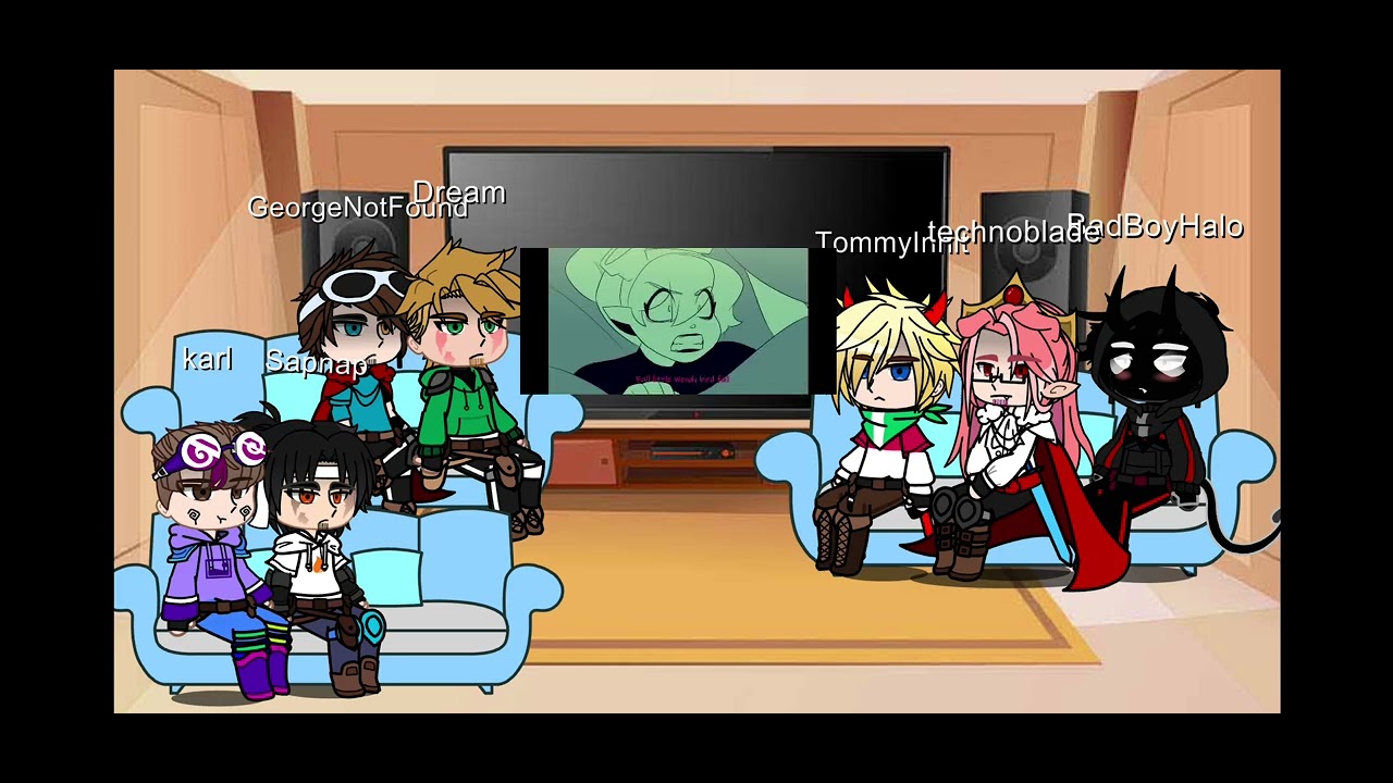 Dsmp react to Tinkerbell villain song. (Credits to miss 