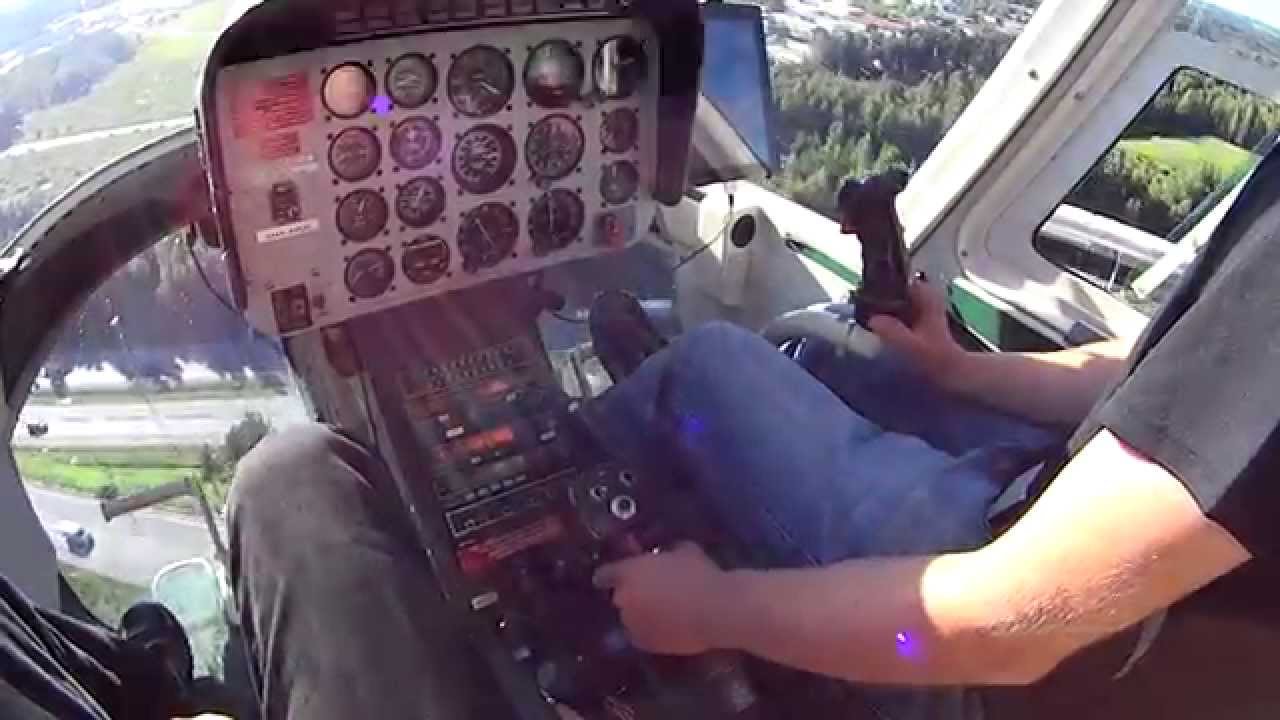 Mój pierwszy lot śmigłowcem Bell