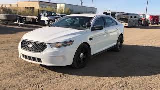 2016 Ford Taurus Police Interceptor Car
