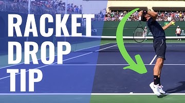 How To Get More Racket Drop On Your Serve
