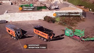 比較 エンジン式粗破砕機 INVENTHOR Type6  前モデルと他社