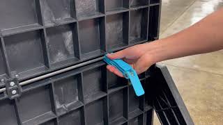 How to Use the PVpallet Series X Slider Handles (Load Management System)