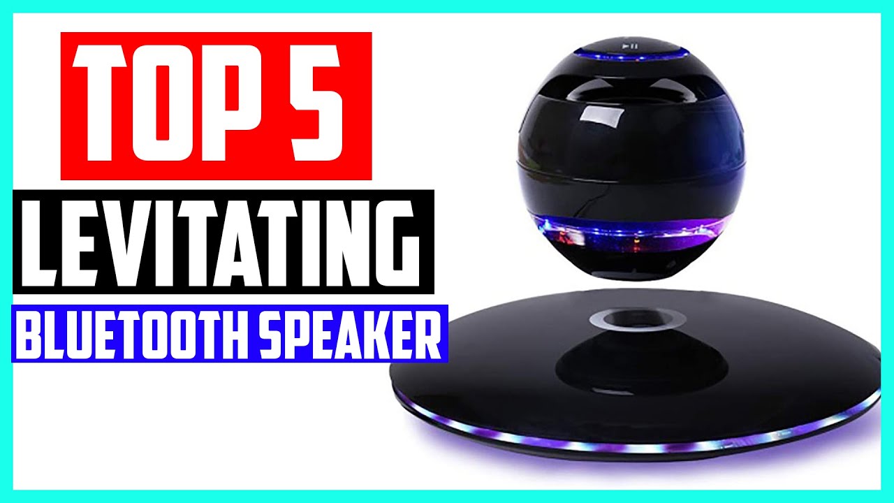 RUIXINDA Magnetic Levitating Bluetooth Speaker, Floating Speaker