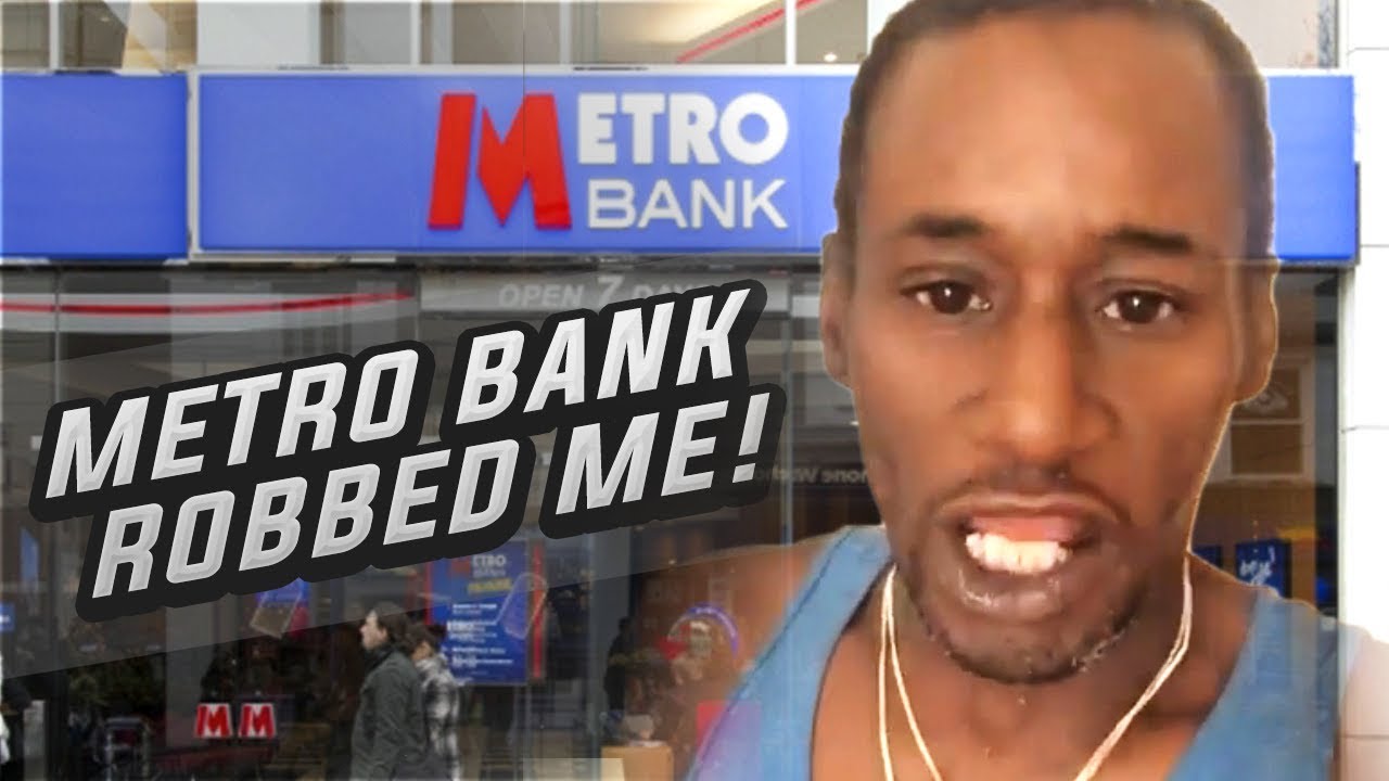 REDRUM CRACKHEAD ROBBED BY METRO BANK (PART 3)