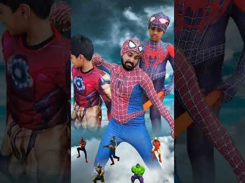 Angry Spider-Man | AVENGERS DANCING WITH SPIDER-MAN #spiderman #shorts