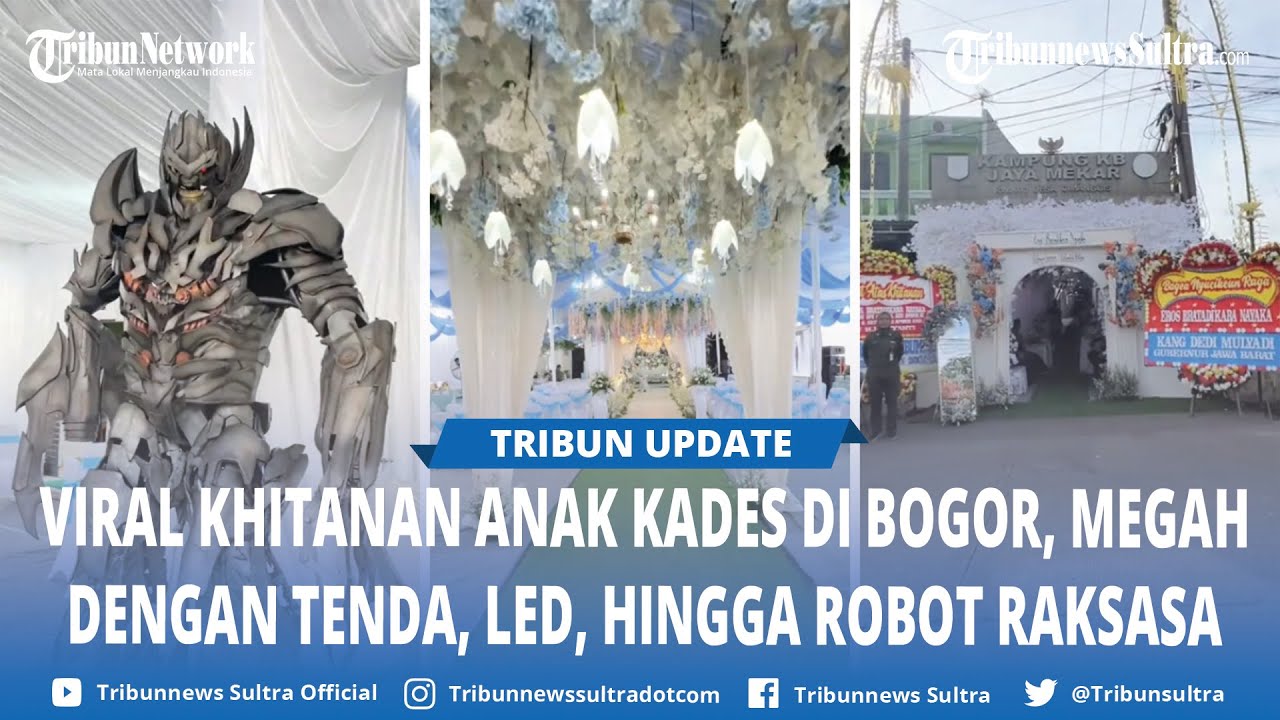 Viral, Kades di Bogor Gelar Khitanan Anak Mewah, Ada Karangan Bunga dari Dedi Mulyadi, Harta Disorot