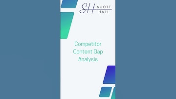 Competitor Content Gap Analysis