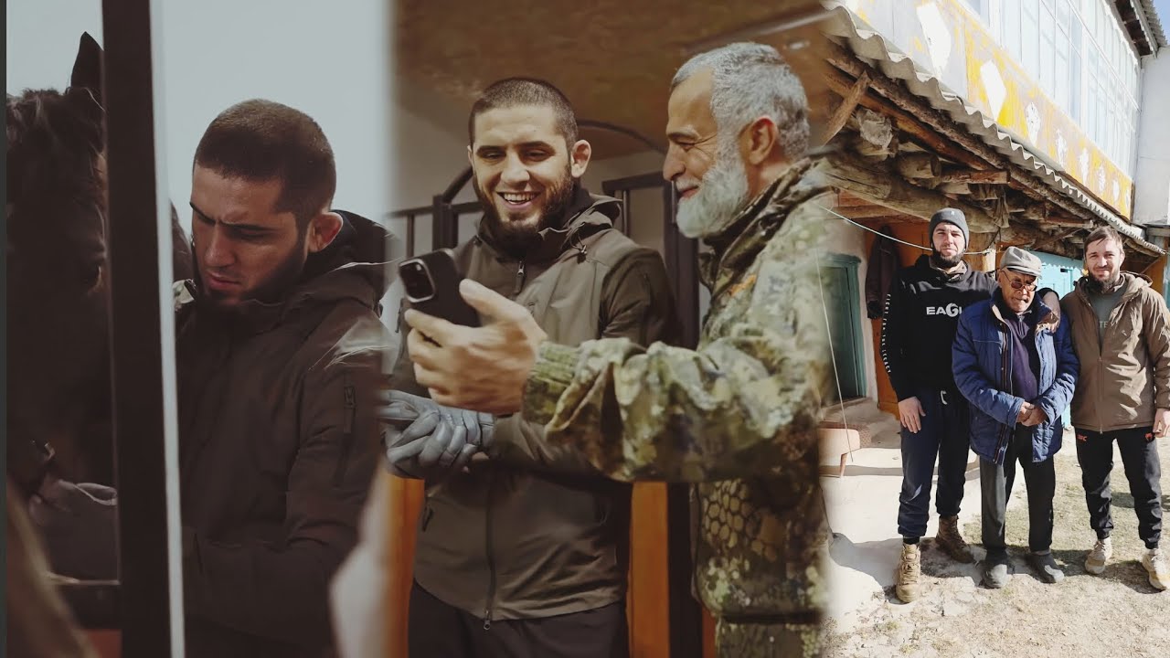 Islam Makhachev Exploring Homeland Beauty with Friends 