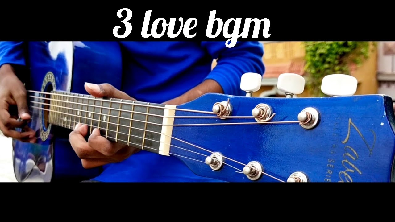 3 bgm cover | guitar cover | Anirudhravichander | subashkanth