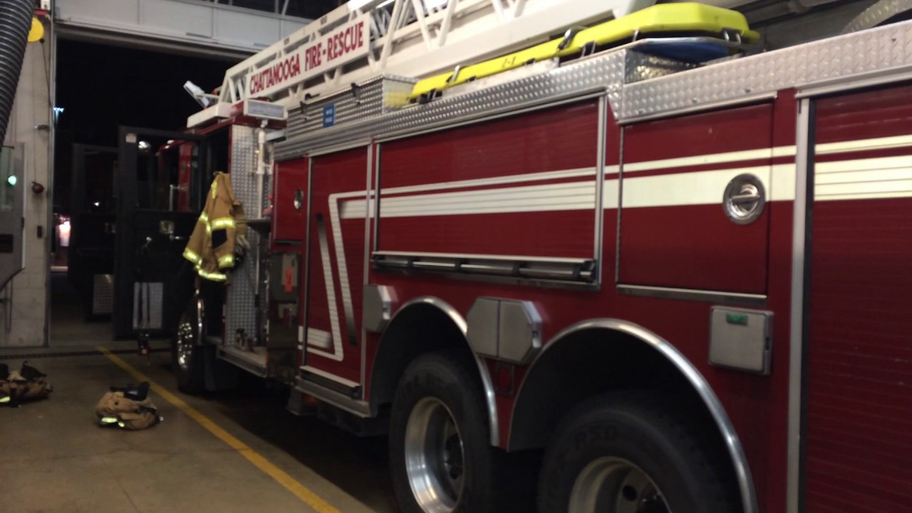 Chattanooga TN Fire Dept Quint 2 Walk Around YouTube