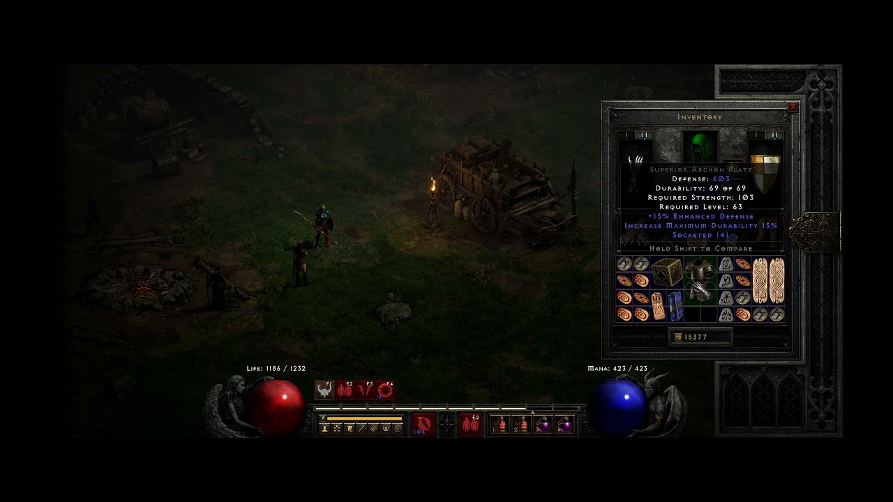 Perfect Archon Plate Fortitude Roll