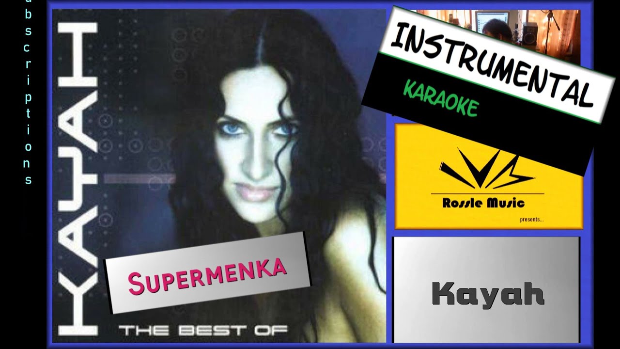 Supermenka Kayah Instrumental With Lyrics subtitles HQ YouTube