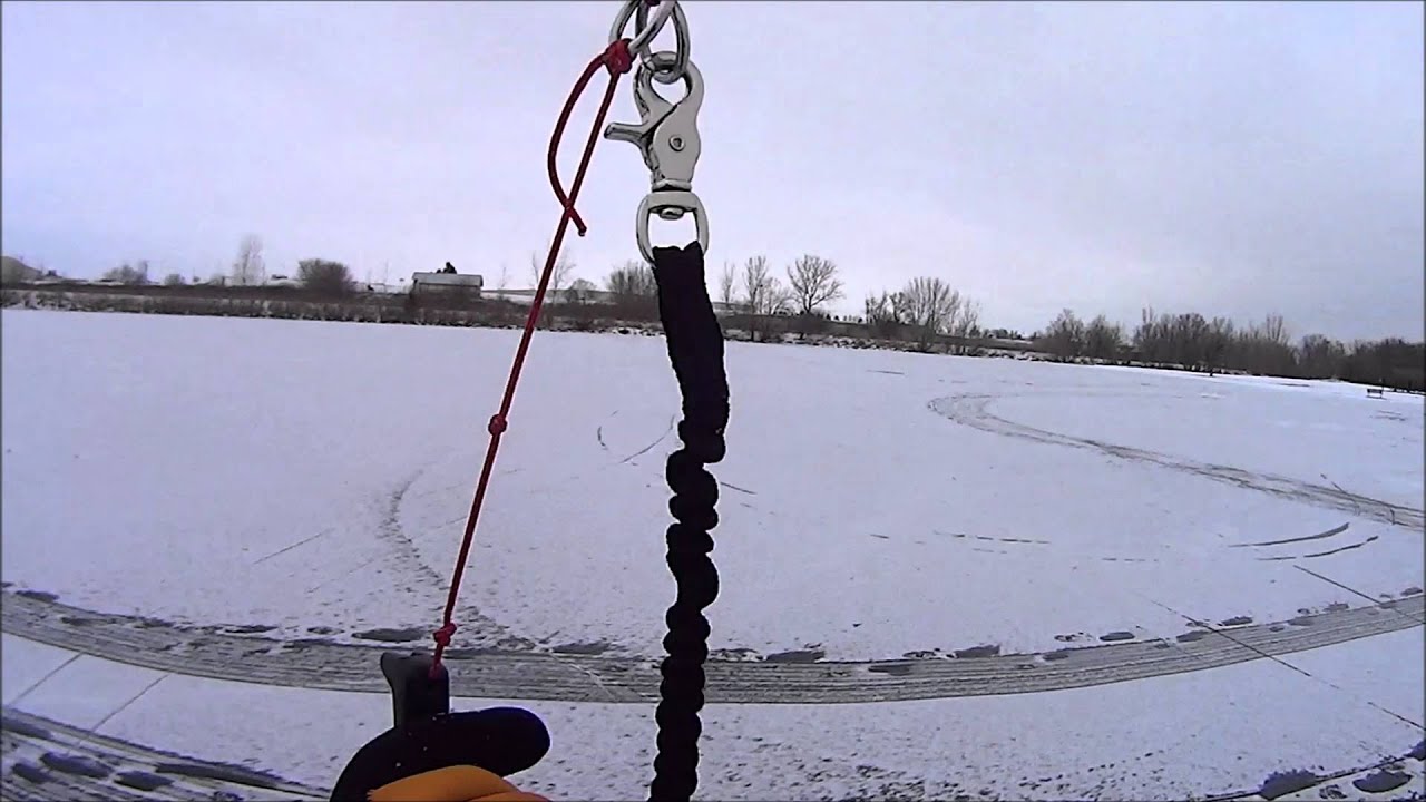 Ice Kiting Slingshot B3 YouTube