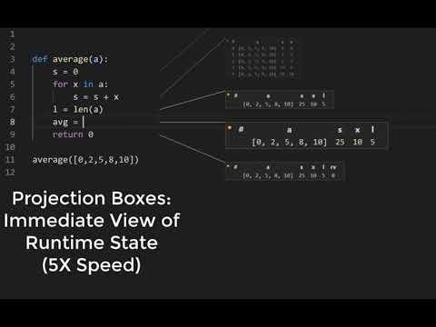 Projection Boxes: On-the-fly Reconfigurable Visualization for Live Programming