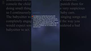 What Have You Caught Your Babysitter Doing On The Nanny Cam?