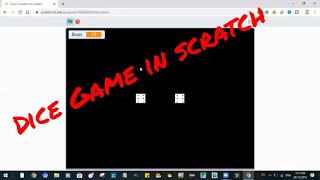 Making a dice game in scratch