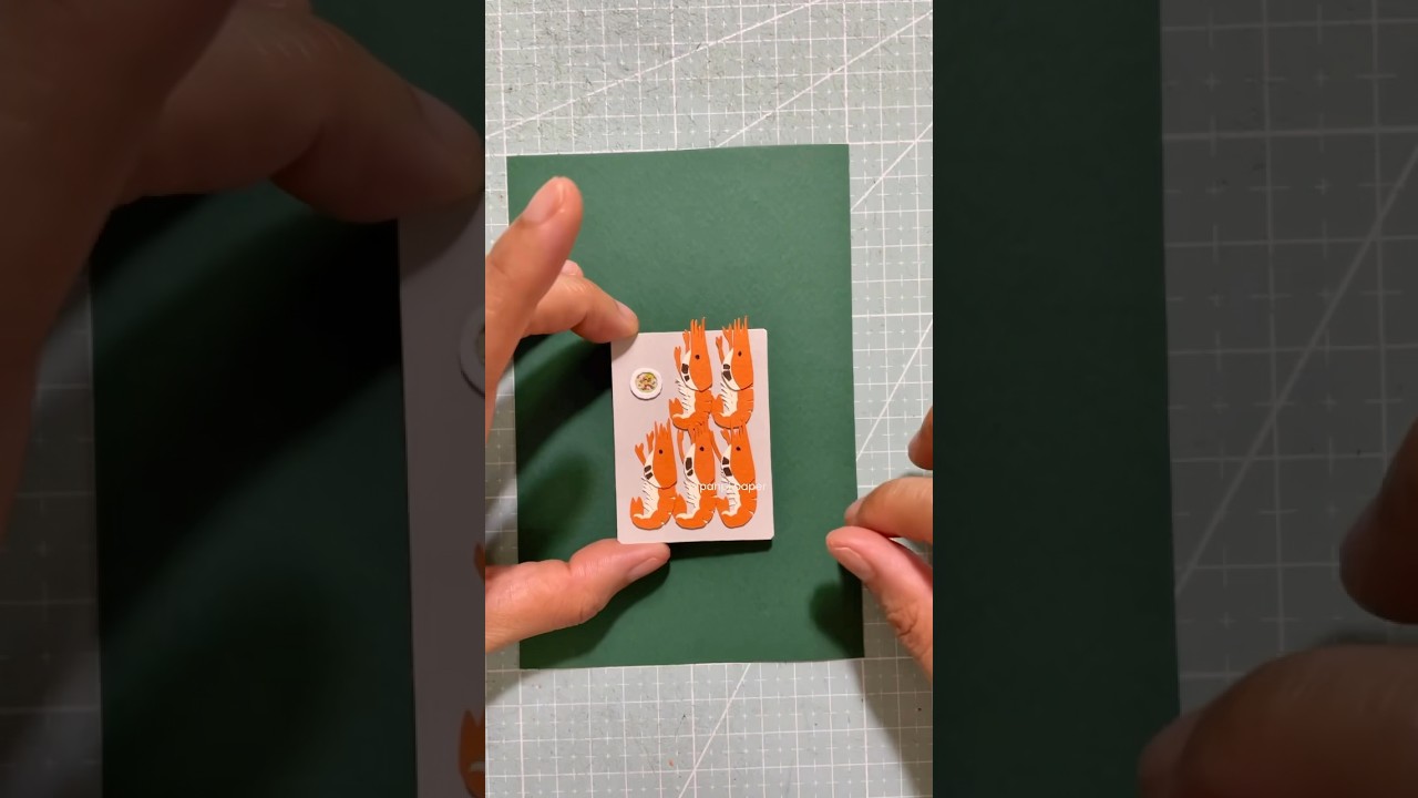 Shrimps Paper Craft 🦐 
