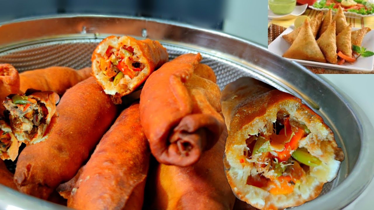 Recette de Samoussas au poisson très Délicieux 😋🤤 #volg