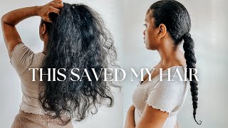 So...This Style Saved My Hair + Protective Styles For Growth on Natural Hair