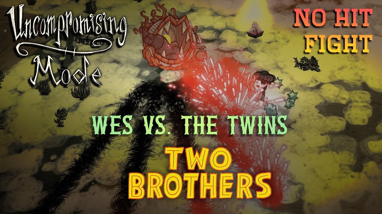 Terror Twins Boss Fight (No Damage, Uncompromising Mode, Wes)