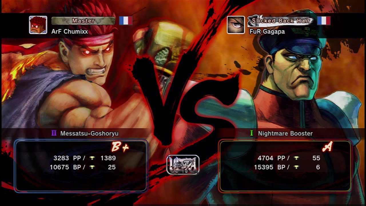 ArF Chumixx [Evil Ryu] vs FuR Gagapa [Bison] USF4