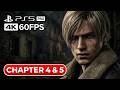 Chapters 4 & 5 🔥 Ashley Found! | RE4 Remake PS5 PRO 4K