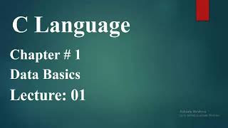 Computer 2nd Year database  lecture no 01