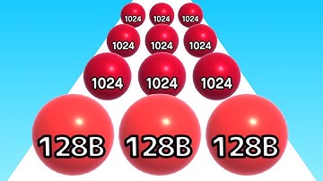 Ball Run 2048 INFINITY Mode - Best FREE Offline Mobile Games 2023 (Android & iOS) #199