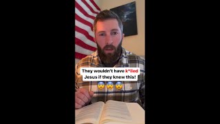 They wouldn’t have k*lled Jesus!!! 😨