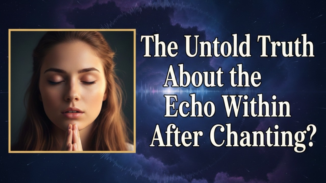 The Untold Truth About the Echo Within After Chanting | Nichiren Buddhism