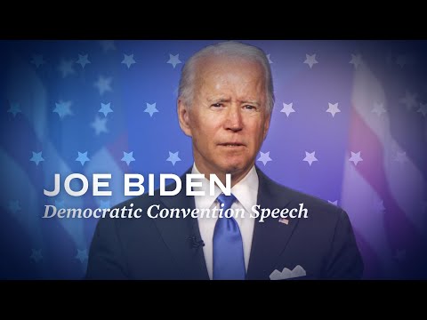 Joe Biden speech at the Democratic Convention | Joe Biden For President 2020