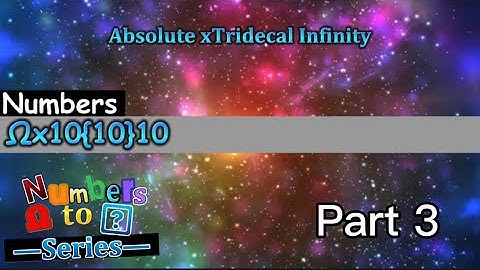 Numbers Absolute Infinity to N E V E R series. Part 3 : Reaching The Everything of Absolute Infinity