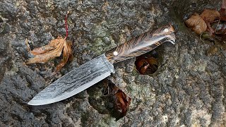 Forging a Knife With 1/8