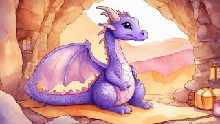 🐉 Flicker the Brave Little Dragon | Cozy Bedtime Story for Kids | Afraid of the Dark 🌙✨