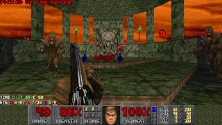 The Ultimate Doom - E4M7: And Hell Followed, Nightmare! with 75% secrets in 0:51 (World's first)