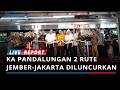 KA Pandalungan 2 Rute Jember-Jakarta Resmi Diluncurkan oleh PT KAI Daop 9 Jember