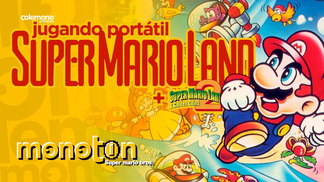 Jugando en PORTÁTIL Super Mario Land 1 y 2 - Monotón Super Mario (2018) - *Contenido resubido* Publicado originalmente 2 de noviembre de 2018